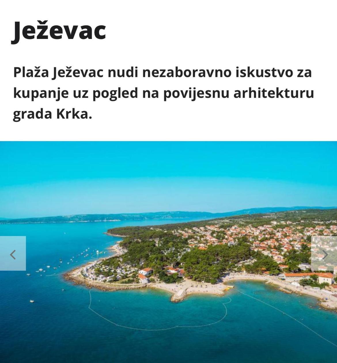 Апартаменты Zelena Oaza Крк Экстерьер фото